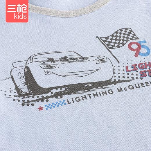 Threegun三枪 【舒肤软棉】男童圆领儿童长袖长裤内衣套装-2D313D011 商品图5