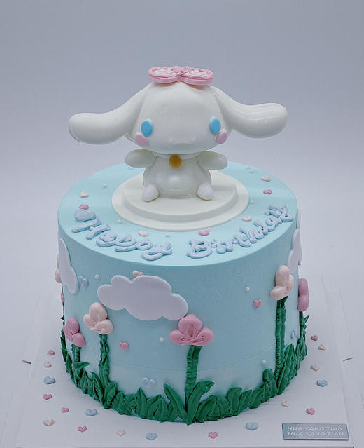 玉桂狗 · 裱花奶油霜蛋糕（加高款） 商品图1