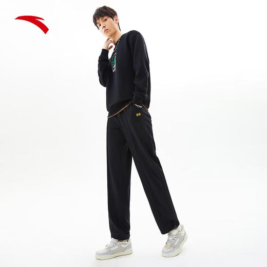 【XS/2XL断码】安踏滑板系列| 咬定青山不放松男女同款针织运动长裤172328322【库存有限，如无货将做退款，介意慎拍！】 商品图13