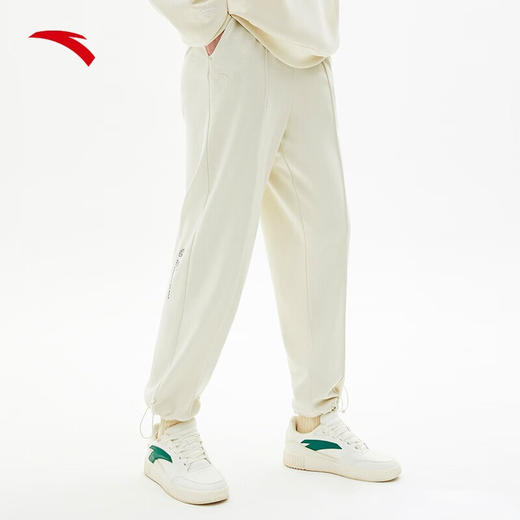 【XS/2XL断码】安踏滑板系列| 咬定青山不放松男女同款针织运动长裤172328322【库存有限，如无货将做退款，介意慎拍！】 商品图0