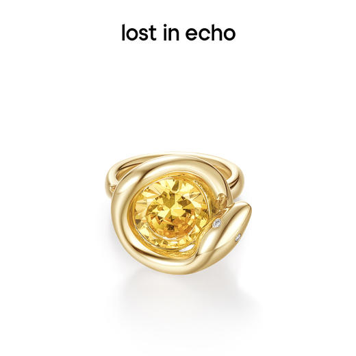 [福利价]lost in echo设计师款中岛美嘉VIVIANO联名款蛇形戒指 商品图3