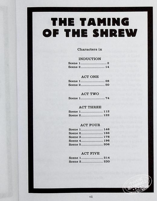 【中商原版】驯悍记 无惧莎士比亚 英文原版 The taming of the shrew No fear shakespeare 商品图5