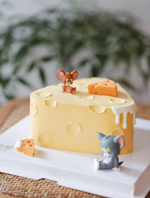 「谁动了我的奶酪？！」Tom&Jerry猫和老鼠·芝士造型·100%动物奶油（提前8小时预订） 商品图2