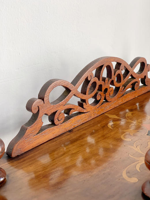 【在仓】意大利1940s古董拼花置物架AU018 商品图4