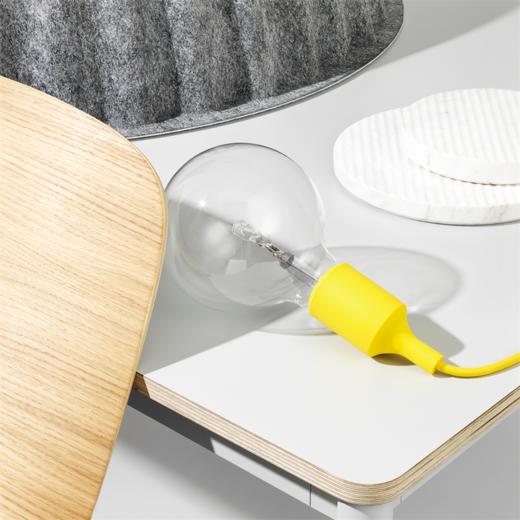 丹麦设计师品牌  muuto E27 彩色硅胶吊灯 北欧清新自然的设计 高端轻奢 商品图3