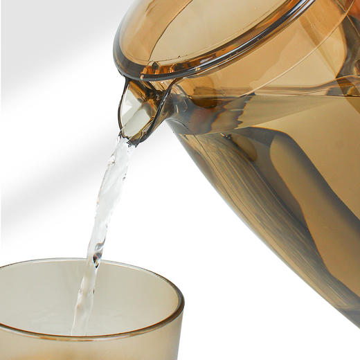 ACRYLIC波尔多 1.6L亚克力水壶+4个水杯套装 S-868 商品图3