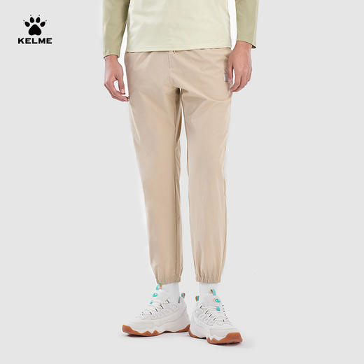 KELME卡尔美梭织长裤男春季束脚休闲时尚裤弹力运动裤子 商品图3