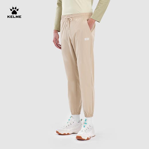 KELME卡尔美梭织长裤男春季束脚休闲时尚裤弹力运动裤子 商品图0