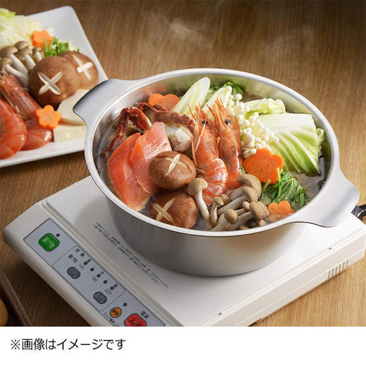 日本进口吉川不锈钢日式火锅22㎝ 商品图4