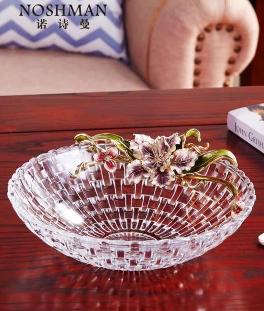 E-N-H0131/0133 诺诗曼 花开似锦果盘 商品图4