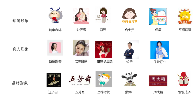 以真人形象作为微信头像的企业