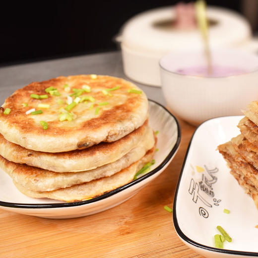 【严选】荆州好物丨江陵铁牛饼湖北荆州江陵特色美食牛肉馅饼酥皮夹肉煎饼半成品早餐牛肉饼345g*10袋共30个饼 商品图5