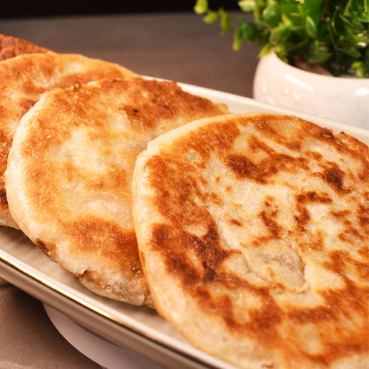 【严选】荆州好物丨江陵铁牛饼湖北荆州江陵特色美食牛肉馅饼酥皮夹肉煎饼半成品早餐牛肉饼345g*10袋共30个饼 商品图4