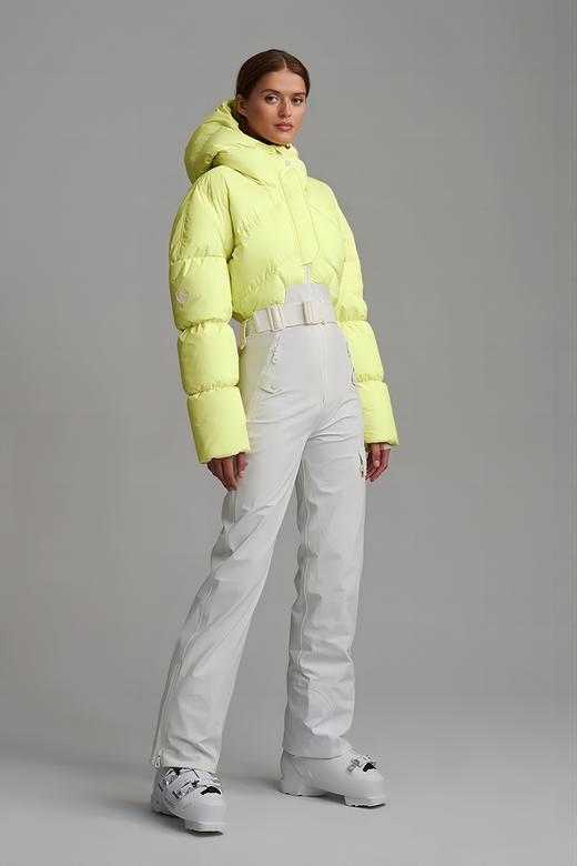 CORDOVA - AJAX - STORM - 女装 - 连体滑雪服 - 极光黄/白 商品图0