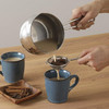 日本吉川进口泼油锅热油小锅奶锅304迷你厚底家用辅食锅12㎝ 商品缩略图6