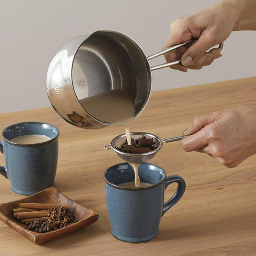 日本吉川进口泼油锅热油小锅奶锅304迷你厚底家用辅食锅12㎝ 商品图6