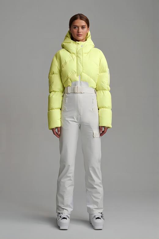 CORDOVA - AJAX - STORM - 女装 - 连体滑雪服 - 极光黄/白 商品图1
