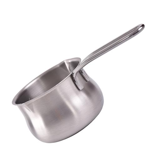 日本吉川进口泼油锅热油小锅奶锅304迷你厚底家用辅食锅12㎝ 商品图2