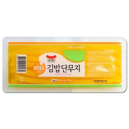 一家子寿司用甜萝卜400g일가집비타김밥단무지400g 商品图1