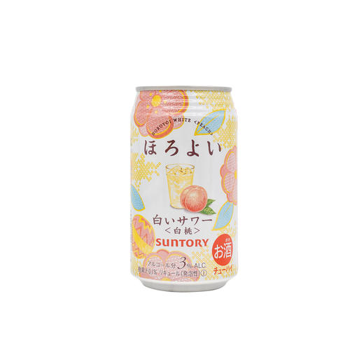 三得利和乐怡鸡尾酒白桃酸乐乳味微醺350ml冰镇清凉 商品图1