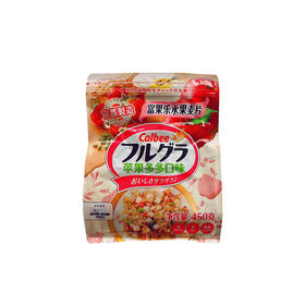 卡乐比日本进口富果乐混合水果谷物麦片苹果多多口味450g
