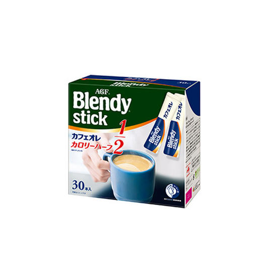 AGF原味拿铁速溶咖啡微糖深煎低卡路里171g/盒 商品图0