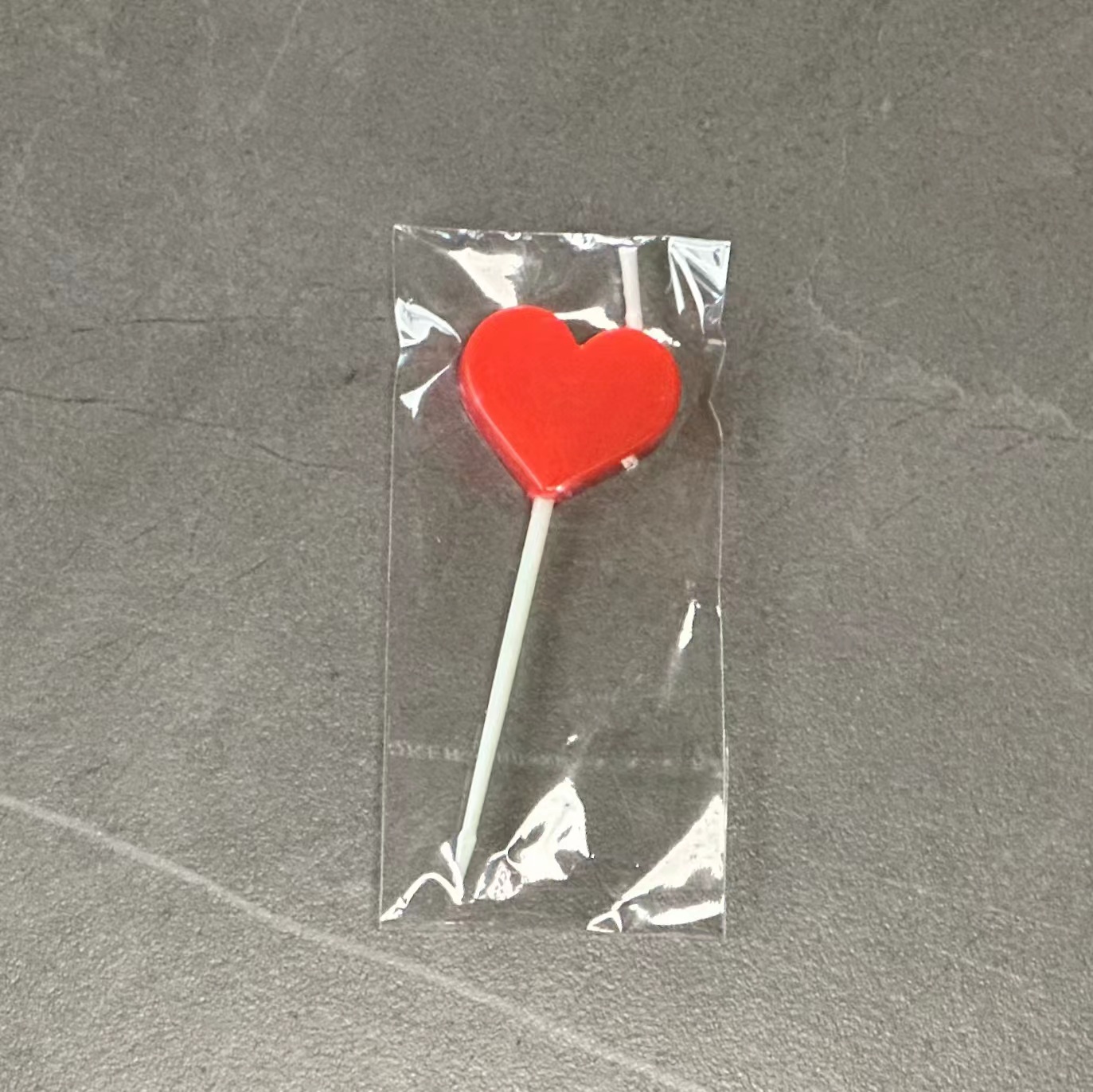 红色爱心蜡烛 / 与本店蛋糕一同出售 / 请勿单拍