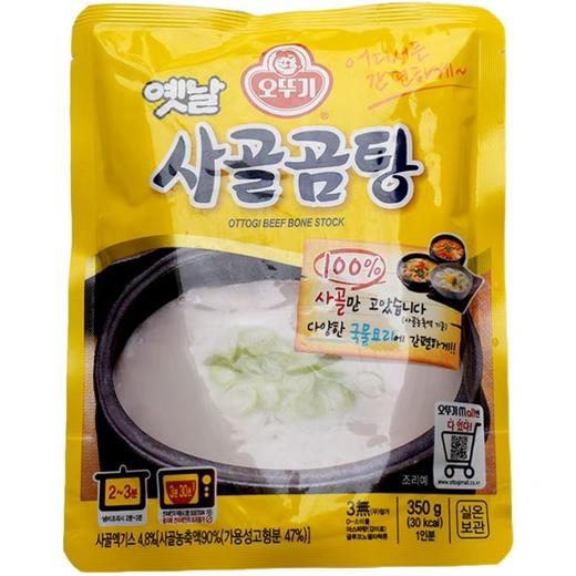 不倒翁牛骨汤350g오뚜기사골곰탕 商品图0