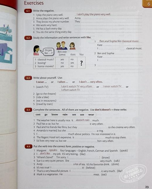 【中商原版】Essential Grammar in Use Fourth edition Book 剑桥英语语法初级第四版 小学语法自学工具书 含答案配电子书账号 商品图8