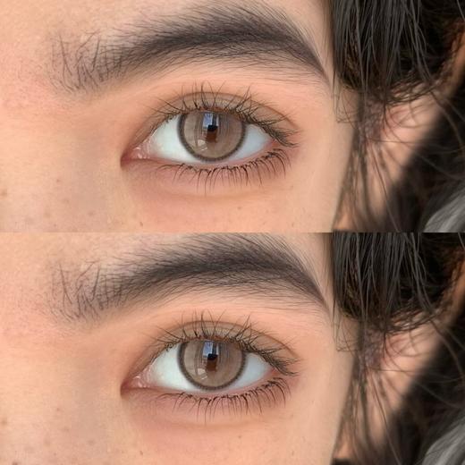 Laseecon年抛·芭提浅褐·14.2mm中等着色·韩产2片 商品图7