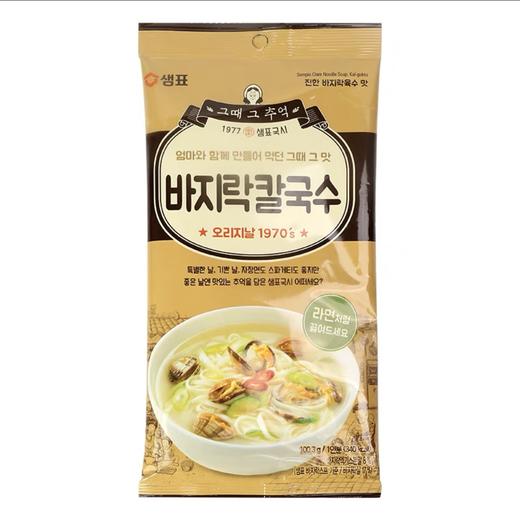 膳府蛤仔刀切面샘표바지락칼국수100.3g 商品图0