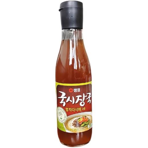 泉牌鳀鱼海带味面条酱油345ml샘표국시장국멸치다시마국물345ml/24.01.24까지 商品图0