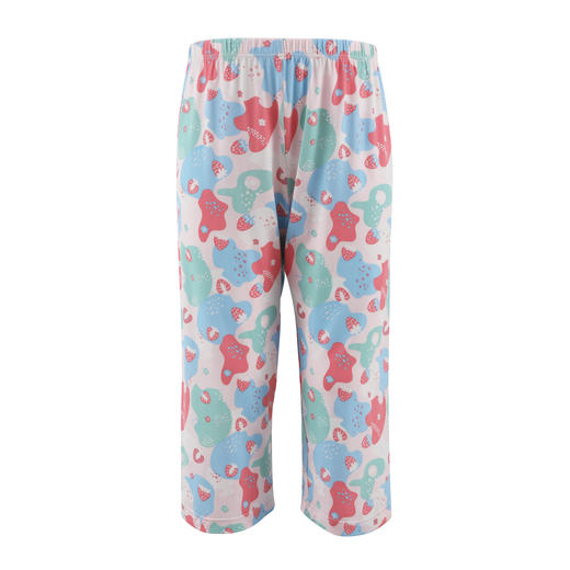 【印花莫代尔】SCHIESSER舒雅童装女童短袖七分裤家居套装  95%莫代尔5%氨纶180g   3F/20862H 商品图2