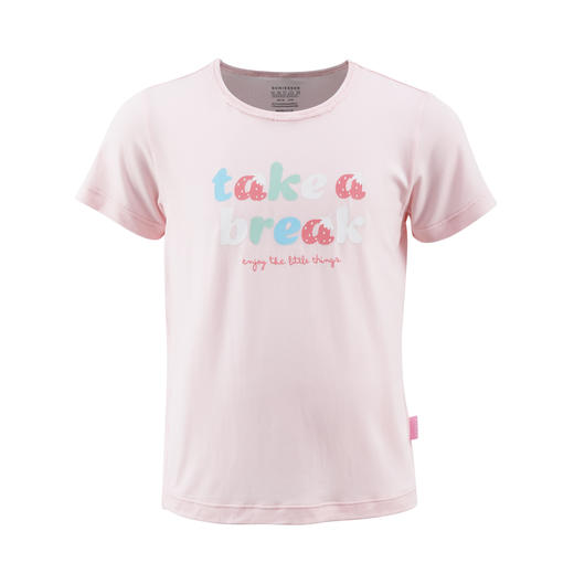 【印花莫代尔】SCHIESSER舒雅童装女童短袖七分裤家居套装  95%莫代尔5%氨纶180g   3F/20862H 商品图1