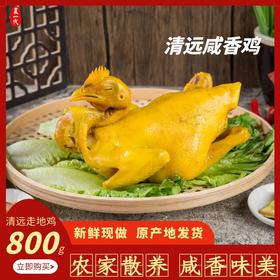 中宿农一代咸香鸡 800g 撕开即食
