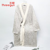 Threegun三枪 【阳离子舒棉绒】开襟男士家居睡袍晨袍-70445A011 商品缩略图3