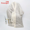 Threegun三枪 【阳离子舒棉绒】开襟男士家居睡袍晨袍-70445A011 商品缩略图1
