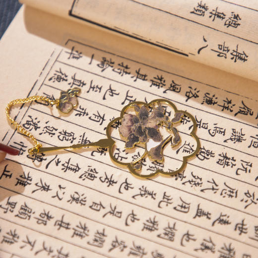 （知亦行专属）《宋扇》金属书签 名画书签 共4款 礼盒装 商品图6