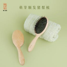 梵沐记萌芽猪鬃气垫梳