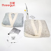 Threegun三枪 【阳离子舒棉绒】开襟男士家居睡袍晨袍-70445A011 商品缩略图2