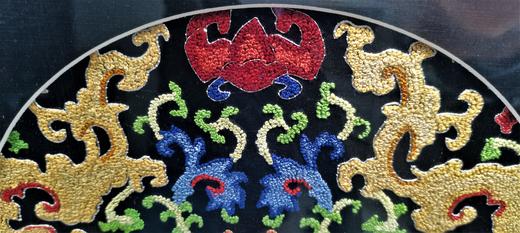 平绣打籽绣绣片画框 HSBJ0069 商品图2