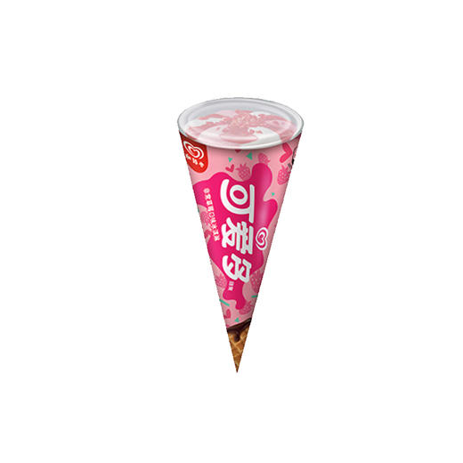 和路雪 可爱多冰淇淋甜筒草莓味67g/支 雪糕冷饮 批发 商品图1