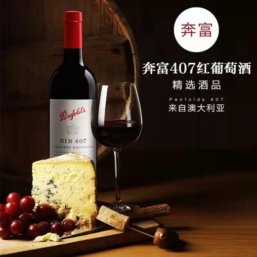 WZM奔富407赤霞珠红葡萄酒 商品图1