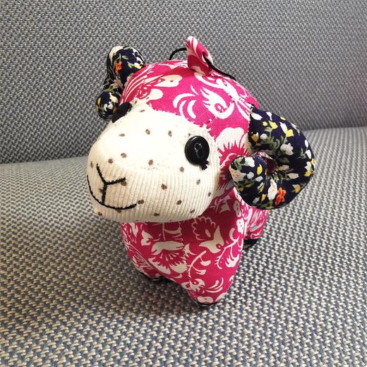 深山集市 碎花布艺羊挂件玩偶（随机发货 收快递如同拆盲盒） 商品图3