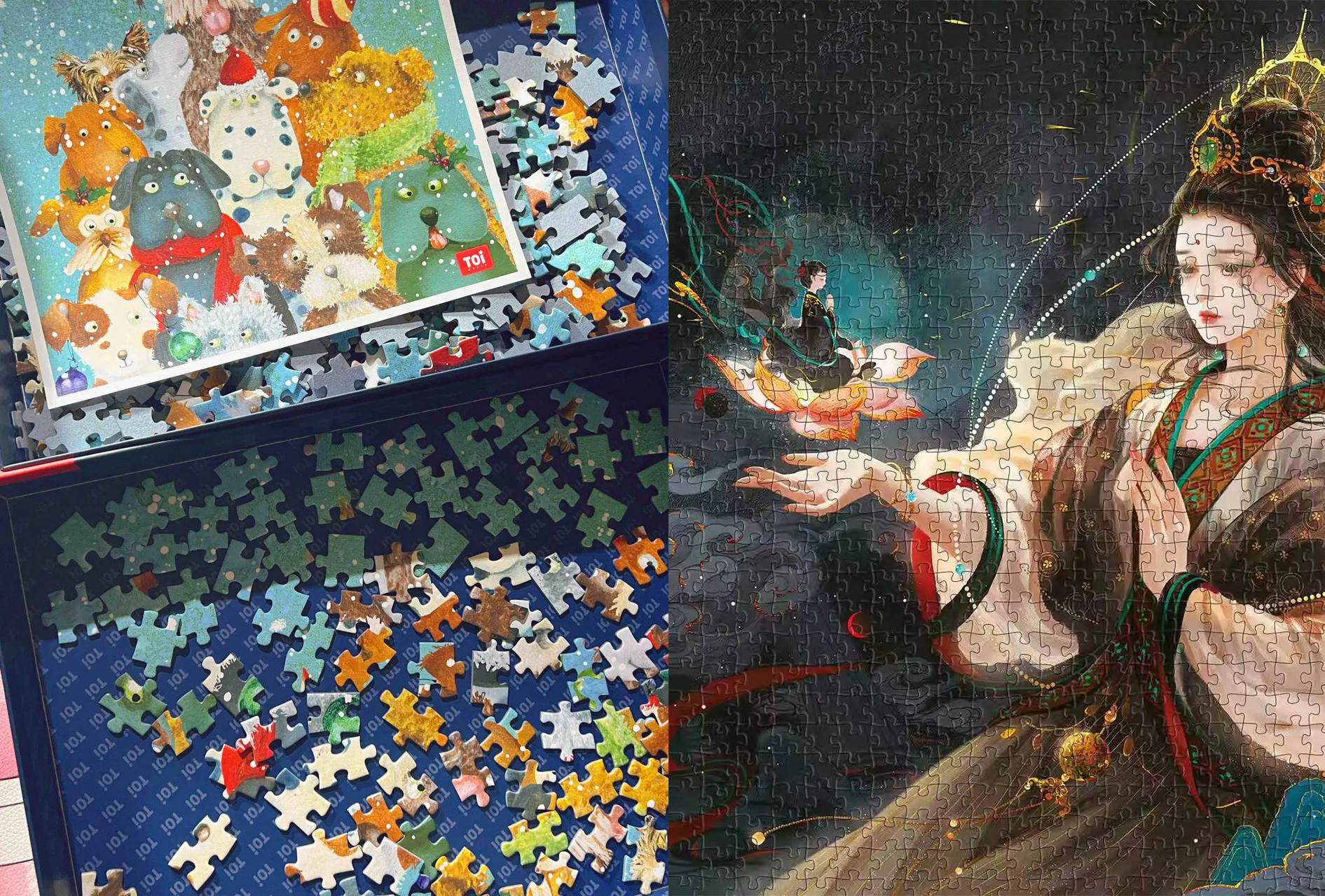 颜值爆表的拼图