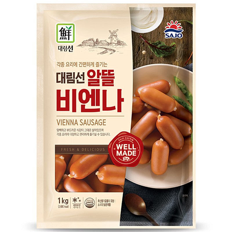 대림선 알뜰비엔나 소시지1kg[企业]