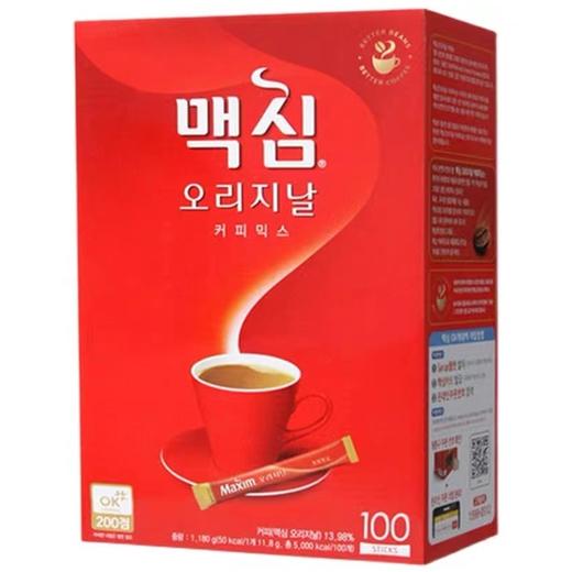 麦馨原味混合咖啡(11.8gx100)맥심 오리지널 커피믹스 商品图0