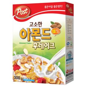 Post香杏仁水果麦片300g포스트 아몬드 후레이크 시리얼