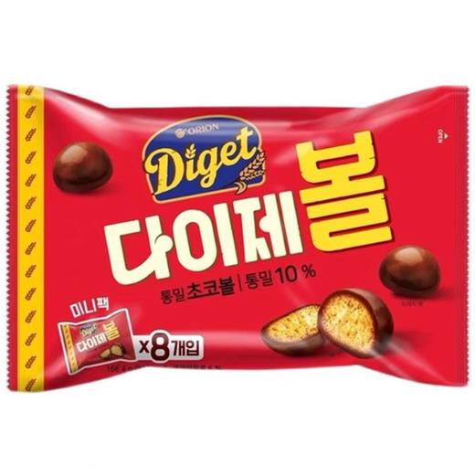 好丽友麦巧克力球饼干42g오리온 다이제볼 商品图0
