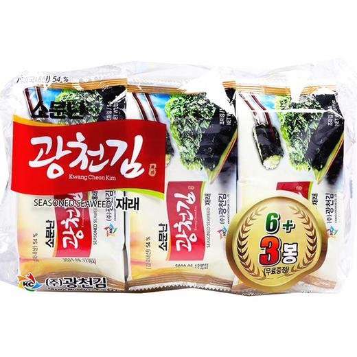 广川传统海苔(5gx9)광천김 재래김 商品图0